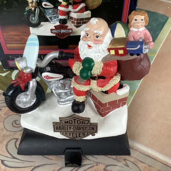 Harley Davidson stocking holder made of die cast - Picture 2 of 6